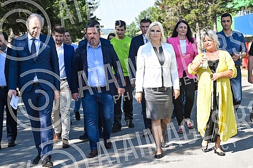 The Minister of Mining and Energy, Zorana Mihajlovic, visited the 
