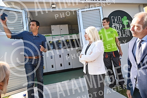 The Minister of Mining and Energy, Zorana Mihajlovic, visited the 