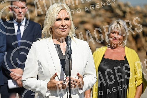 The Minister of Mining and Energy, Zorana Mihajlovic, visited the 