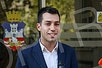 Dobrica Veselinovic addressed the media before the beginning of the session of the Belgrade City Council, on behalf of the councilors of the movement WE DON'T DROWN BELGRADE - WE MUST FOR A GOOD CITY.Dobrica Veselinovic se obratio medijima pred poc