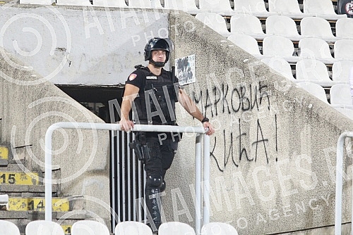 The first match of the playoff for placement in the Conference League between FK Partizan and FK Hamrun Spartans was played at the FK Partizan stadium.Prva utakmica plej-ofa za plasman u Ligu konferencije izmedju FK Partizana i FK Hamrun Spartansa 