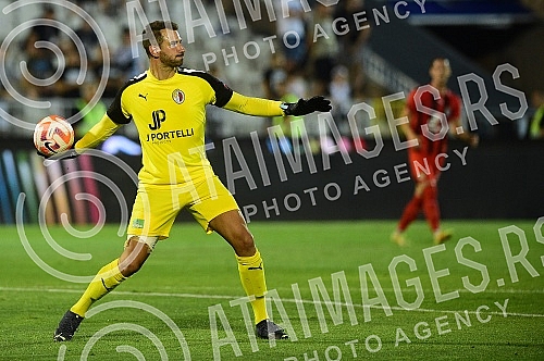The first match of the playoff for placement in the Conference League between FK Partizan and FK Hamrun Spartans was played at the FK Partizan stadium.Prva utakmica plej-ofa za plasman u Ligu konferencije izmedju FK Partizana i FK Hamrun Spartansa 