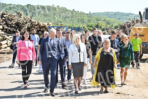 The Minister of Mining and Energy, Zorana Mihajlovic, visited the 