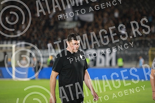 The first match of the playoff for placement in the Conference League between FK Partizan and FK Hamrun Spartans was played at the FK Partizan stadium.Prva utakmica plej-ofa za plasman u Ligu konferencije izmedju FK Partizana i FK Hamrun Spartansa 