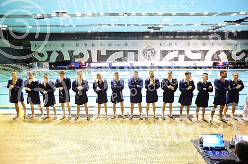 The match of the second round of the Premier Regional Water Polo League between VK Crvena Zvezda and VK Primorac.Utakmica drugog kola Premijer regionalne vaterpolo lige izmedju VK Crvena zvezda i VK Primorac.