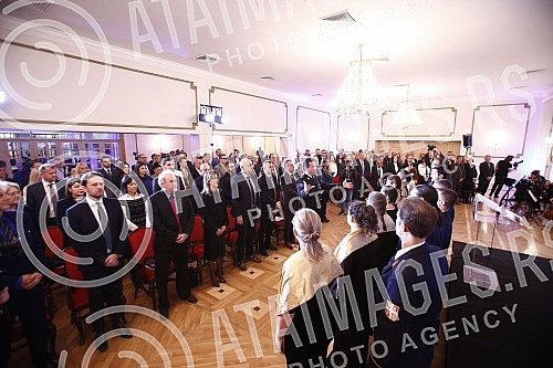 Regular annual assembly on the occasion of marking 10 years since the founding of the Association of Judges and Prosecutors of Serbia and the Association of Judges and Prosecutors' Assistants.Redovna godisnja skupstina povodom obelezavanja 10 godin