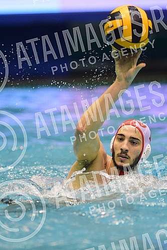 The match of the second round of the Premier Regional Water Polo League between VK Crvena Zvezda and VK Primorac.Utakmica drugog kola Premijer regionalne vaterpolo lige izmedju VK Crvena zvezda i VK Primorac.