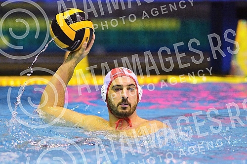 The match of the second round of the Premier Regional Water Polo League between VK Crvena Zvezda and VK Primorac.Utakmica drugog kola Premijer regionalne vaterpolo lige izmedju VK Crvena zvezda i VK Primorac.