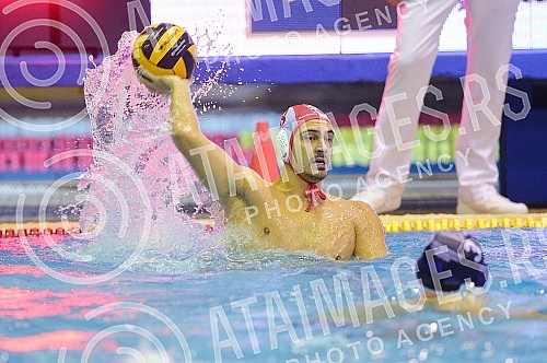 The match of the second round of the Premier Regional Water Polo League between VK Crvena Zvezda and VK Primorac.Utakmica drugog kola Premijer regionalne vaterpolo lige izmedju VK Crvena zvezda i VK Primorac.