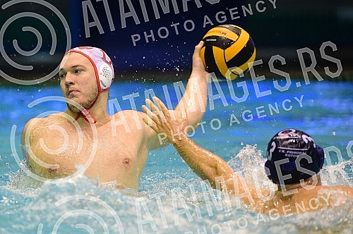 The match of the second round of the Premier Regional Water Polo League between VK Crvena Zvezda and VK Primorac.Utakmica drugog kola Premijer regionalne vaterpolo lige izmedju VK Crvena zvezda i VK Primorac.