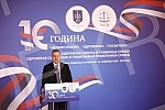 Regular annual assembly on the occasion of marking 10 years since the founding of the Association of Judges and Prosecutors of Serbia and the Association of Judges and Prosecutors' Assistants.Redovna godisnja skupstina povodom obelezavanja 10 godin