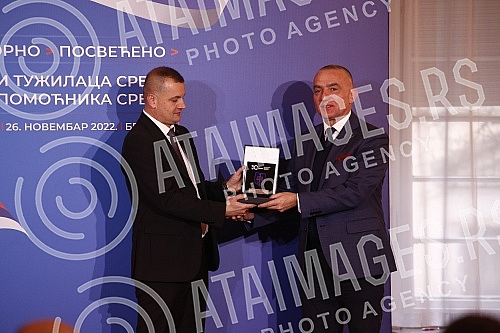 Regular annual assembly on the occasion of marking 10 years since the founding of the Association of Judges and Prosecutors of Serbia and the Association of Judges and Prosecutors' Assistants.Redovna godisnja skupstina povodom obelezavanja 10 godin