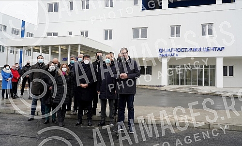 In Krusevac, in the presence of the President of Serbia, Aleksandar Vucic, a new kovid hospital was opened, with a capacity of 500 places, which will contribute to the strengthening of the health system in the fight against the corona virus.U Kruse