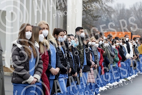 In Krusevac, in the presence of the President of Serbia, Aleksandar Vucic, a new kovid hospital was opened, with a capacity of 500 places, which will contribute to the strengthening of the health system in the fight against the corona virus.U Krusev