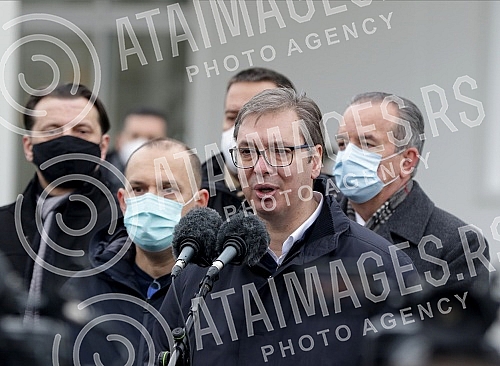 In Krusevac, in the presence of the President of Serbia, Aleksandar Vucic, a new kovid hospital was opened, with a capacity of 500 places, which will contribute to the strengthening of the health system in the fight against the corona virus.U Krusev