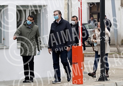 In Krusevac, in the presence of the President of Serbia, Aleksandar Vucic, a new kovid hospital was opened, with a capacity of 500 places, which will contribute to the strengthening of the health system in the fight against the corona virus.U Krusev