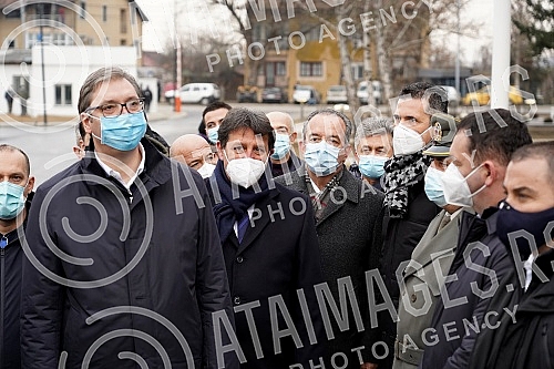 In Krusevac, in the presence of the President of Serbia, Aleksandar Vucic, a new kovid hospital was opened, with a capacity of 500 places, which will contribute to the strengthening of the health system in the fight against the corona virus.U Kruse