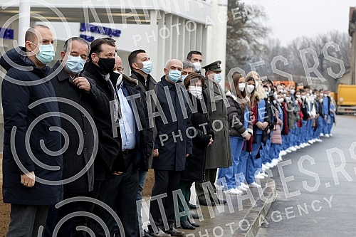 In Krusevac, in the presence of the President of Serbia, Aleksandar Vucic, a new kovid hospital was opened, with a capacity of 500 places, which will contribute to the strengthening of the health system in the fight against the corona virus.U Krusev