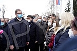 In Krusevac, in the presence of the President of Serbia, Aleksandar Vucic, a new kovid hospital was opened, with a capacity of 500 places, which will contribute to the strengthening of the health system in the fight against the corona virus.U Kruse