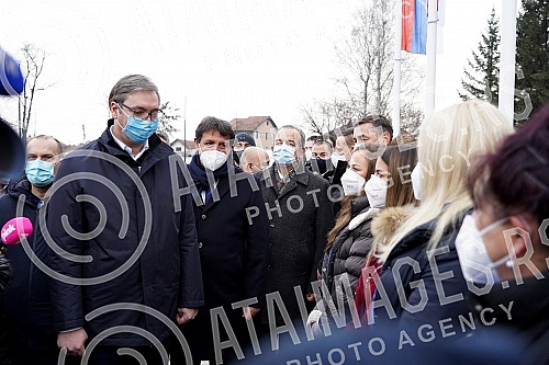 In Krusevac, in the presence of the President of Serbia, Aleksandar Vucic, a new kovid hospital was opened, with a capacity of 500 places, which will contribute to the strengthening of the health system in the fight against the corona virus.U Kruse