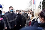 In Krusevac, in the presence of the President of Serbia, Aleksandar Vucic, a new kovid hospital was opened, with a capacity of 500 places, which will contribute to the strengthening of the health system in the fight against the corona virus.U Kruse
