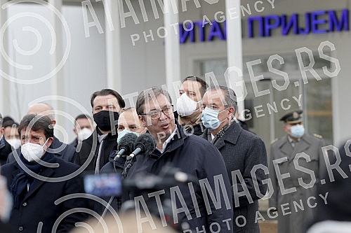 In Krusevac, in the presence of the President of Serbia, Aleksandar Vucic, a new kovid hospital was opened, with a capacity of 500 places, which will contribute to the strengthening of the health system in the fight against the corona virus.U Krusev