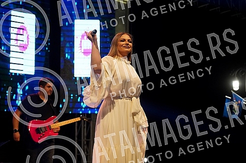 Concert Vrnjacka Music Night as part of the Vrnjacki Carnival 2021. Koncert Vrnjacka muzicka noc u sklopu Vrnjackog karnevala 2021.