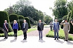 The Mayor of Belgrade, Zoran Radojicic, the Minister of Labor, Employment, Veterans and Social Affairs, Darija Kisic Tepavcevic, and the Ambassador of France to Serbia, Zan-Louis Falconi, laid wreaths at the Monument of Gratitude to France on the occ