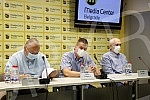 Black and White Movement press conference - for a just Serbia at which a political and program manifesto entitled THE GREAT CHARTER OF FREEDOM was presented to the public. Konferencija za medije Pokreta CRNO NA BELO - za pravednu Srbiju na kojoj j
