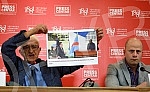 A press conference on the occasion of the civic petition for the pardon of war hero Zvezdan Jovanovic was held at the Media Center.Konferencija za medije povodom gradjanske peticije za pomilovanje ratnog heroja Zvezdana Jovanovica odrzana je u Medi