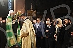 The Serbian Patriarch Porfirije, the head of the Serbian Orthodox Church, arrived in Banja Luka, where he was welcomed in the Church of the Holy Trinity by a member of the Presidency of Bosnia and Herzegovina, Milorad Dodik, and the President of the 