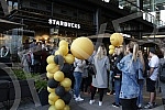 The first Coffee Shop Starbucks opened in Belgrade - Serbia.Prva radnja Starbaks otvoren u Beogradu - Srbiji.