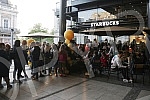 The first Coffee Shop Starbucks opened in Belgrade - Serbia.Prva radnja Starbaks otvoren u Beogradu - Srbiji.