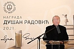 The ceremonial awarding of the newly established Dusan Radovic Award for Literature for Children and Youth was held in the Ceremonial Hall of the Belgrade City Assembly, organized by the Belgrade City Library.U Svecanoj sali Skupstine grada Beograd