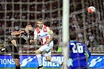 UEFA Champions League qualification match between FK Crvena Zvezda (Serbia) and FC Valletta (Malta) played at Rajko Mitic stadium. Utakmica kvalifikacija za Ligu Sampiona izmedju FK Crvena Zvezda i FK Valeta odigrana na stadionu Rajko Mitic.