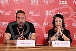 A press conference was held at the UNS Press Center on the occasion of the filming of the documentary 