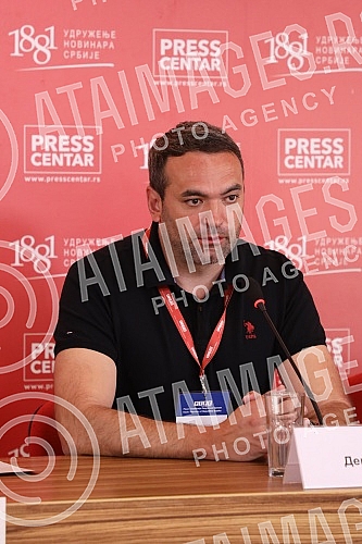 A press conference was held at the UNS Press Center on the occasion of the filming of the documentary 
