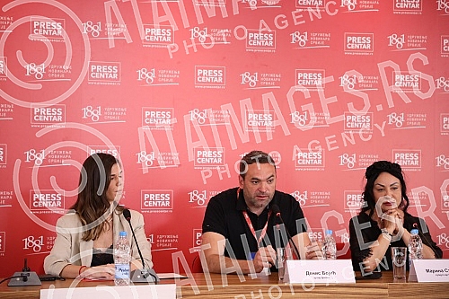 A press conference was held at the UNS Press Center on the occasion of the filming of the documentary 
