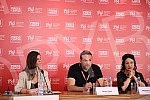 A press conference was held at the UNS Press Center on the occasion of the filming of the documentary 