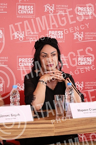 A press conference was held at the UNS Press Center on the occasion of the filming of the documentary 