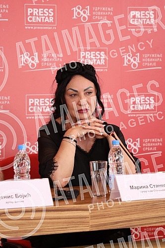 A press conference was held at the UNS Press Center on the occasion of the filming of the documentary 