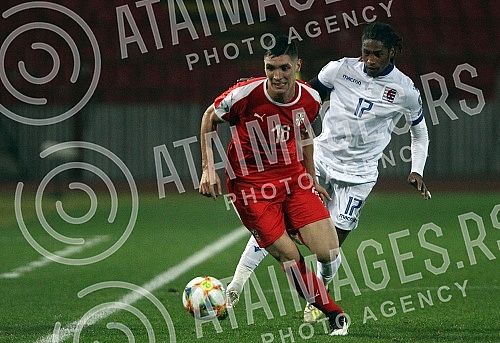 The match between the national teams of Serbia and luxembourg within the qualifications for the European Championship 2020.Utakmica izmedju reprezentacija Srbije i Luksemburga u okviru kvalifikacija za Evropsko prvenstvo 2020.
