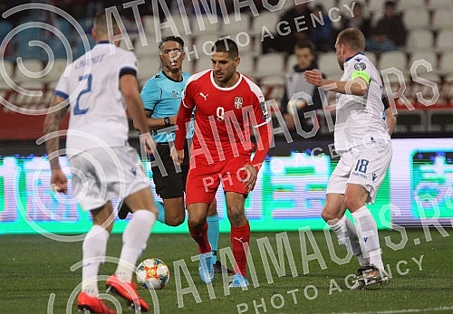The match between the national teams of Serbia and luxembourg within the qualifications for the European Championship 2020.Utakmica izmedju reprezentacija Srbije i Luksemburga u okviru kvalifikacija za Evropsko prvenstvo 2020.