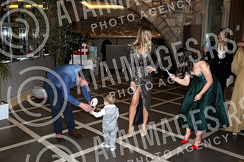 Celebration of first birthday of David Jovic, son of Luka Jovic and Andjela Manitasevic.Proslava prvog rodjendana Davida Jovica, sina Luke Jovica i Andjele Manitasevic. 