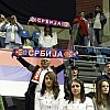 The first day of the first round of the Davis Cup World Group between Serbia and Kazakhstan held in the 