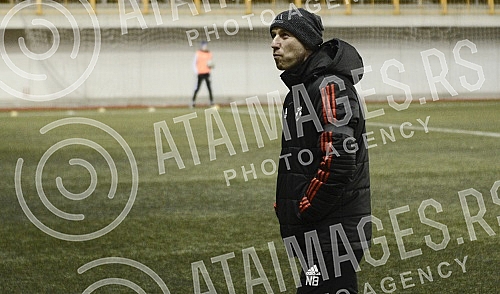 UEFA YOUTH League match between FK Brodarac and Manchester United held at Vozdovac Stadium. Utakmica UEFA Lige Mladih izmedju FK Brodarac i Mancester Junajted odigrana  na stadionu Vozdovca. 