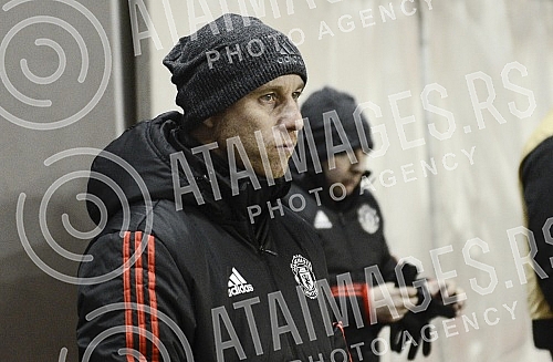 UEFA YOUTH League match between FK Brodarac and Manchester United held at Vozdovac Stadium. Utakmica UEFA Lige Mladih izmedju FK Brodarac i Mancester Junajted odigrana  na stadionu Vozdovca. 