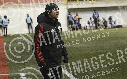 UEFA YOUTH League match between FK Brodarac and Manchester United held at Vozdovac Stadium. Utakmica UEFA Lige Mladih izmedju FK Brodarac i Mancester Junajted odigrana  na stadionu Vozdovca. 