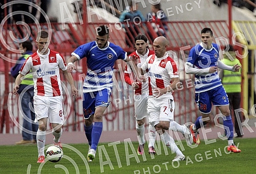 Utakmica 22 kola Jelen super lige Srbije odigrana naa stadionu 