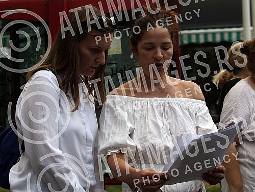 A protest against the demolition of a residential building in Vidovdanska Street, organized by the coalition 